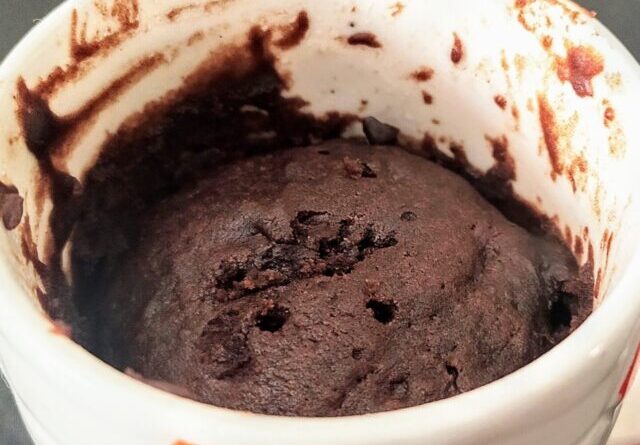 Eggless Chocolate Mug Cake Recipe