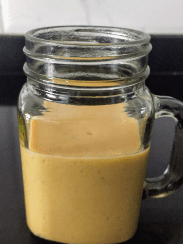 Peach Banana Ginger Smoothie