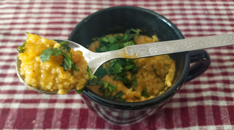 Masala Oatmeal In A Mug | Porridge Recipe