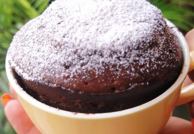 Choco Lava Cake In A Mug