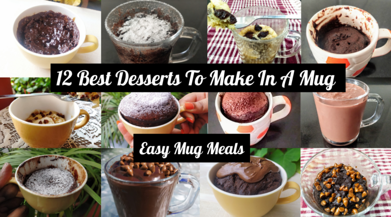 12 Best Desserts To Make In A Mug | Easy Mug Meals
