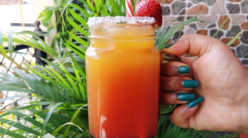 Sunrise Mocktail | Easy Mug Mocktail Recipe