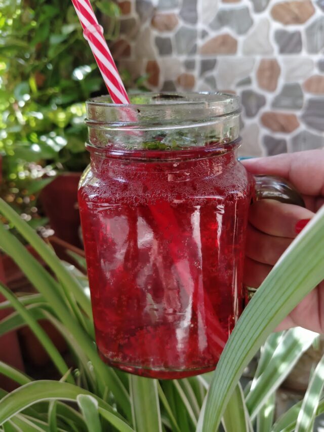 Rose Mojito | Rooh Afza Drink