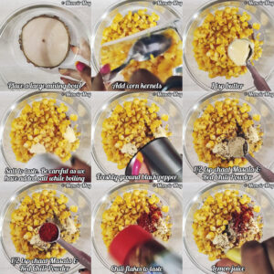 Mix the corn