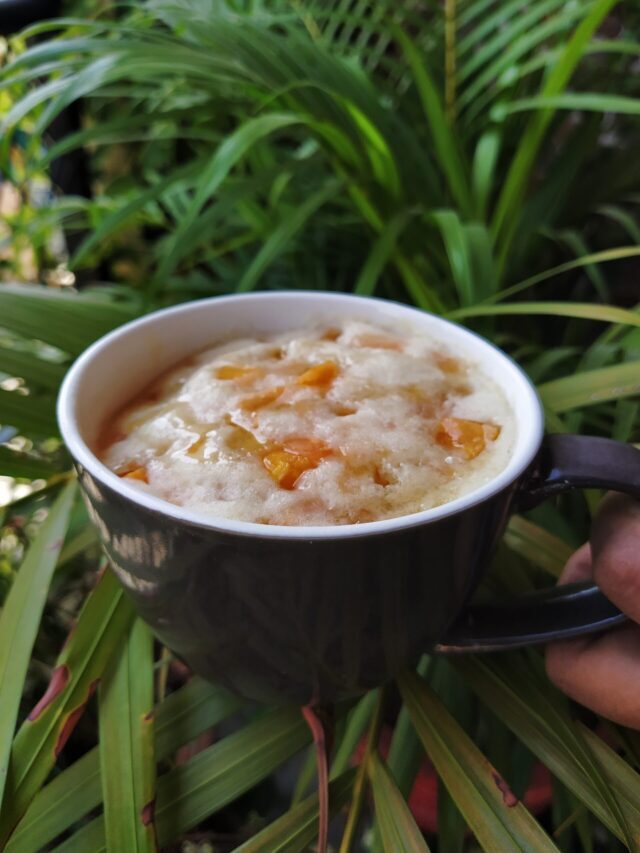 Papaya Mug Cake Recipe