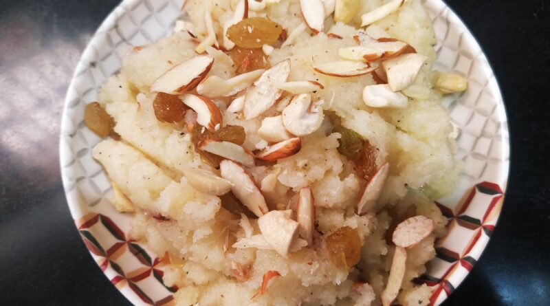 SUJI HALWA RECIPE WITH MILK | SOOJI KA HALWA RECIPE